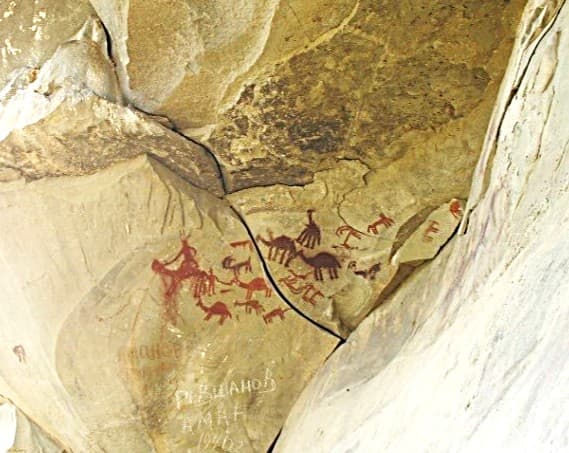 Карта страны Түркмөнстан