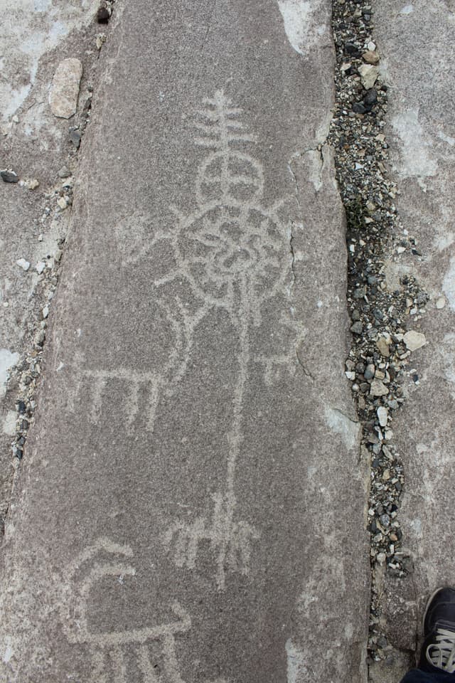 Миниатюра Петроглифы Лангара (Лянгара, Лянгар-кишт)